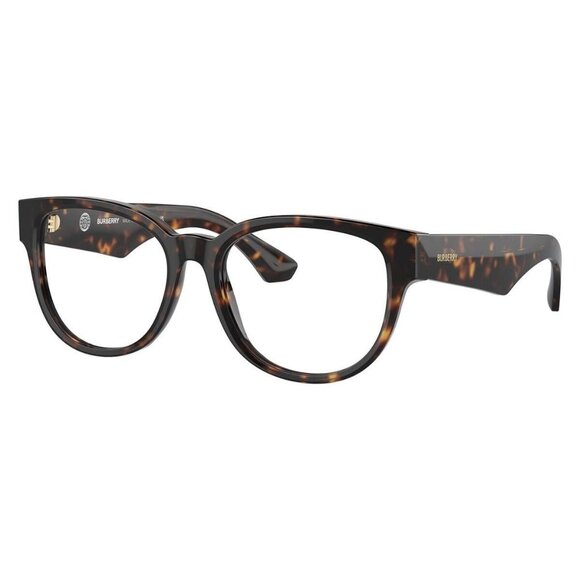 New Authentic  BURBERRY Havana Round BE2410 3002 Glasses Women - Picture 1 of 6